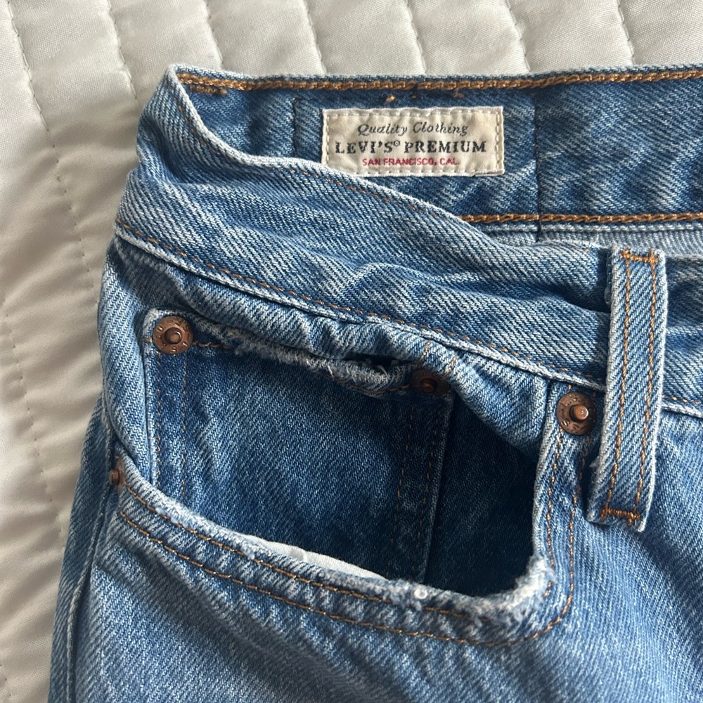 Levi's Premium Light Blue Denim